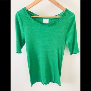 Anthropologie - t. la ribbed tee